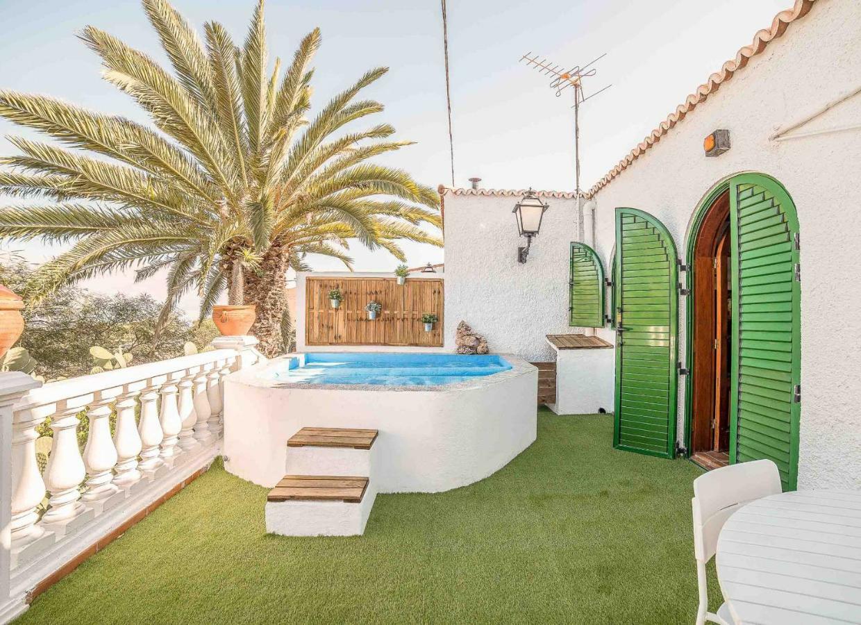 Frida Kahlo House Con Piscina Y Vistas Al Mar By Lightbooking Telde Luaran gambar