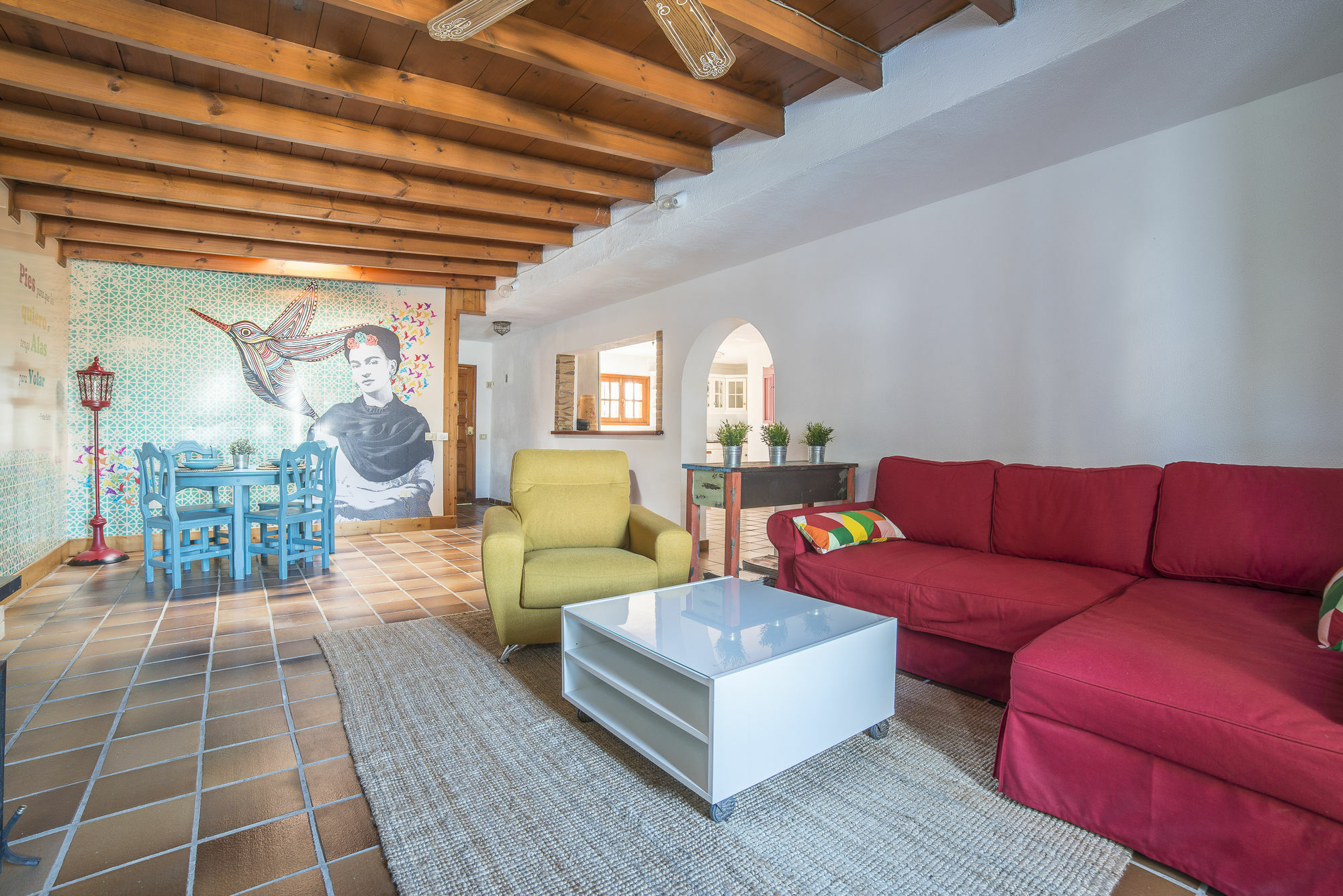 Frida Kahlo House Con Piscina Y Vistas Al Mar By Lightbooking Telde Luaran gambar